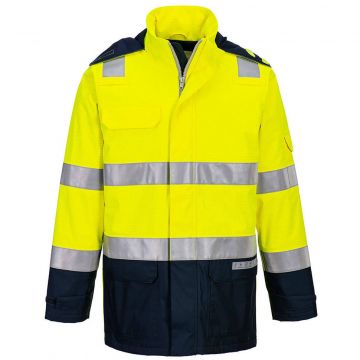 Portwest Bizflame Multi Light Arc Hi-Vis Jacket