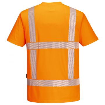 Portwest RWS Hi-Vis Short Sleeve T-Shirt - Image 2