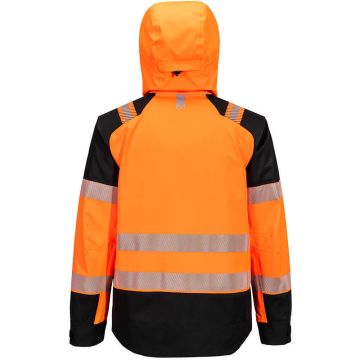 Portwest PW3 Hi-Vis Overhead Rain Jacket (3L) - Image 2