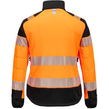 Portwest PW3 Hi-Vis Women's Hybrid Baffle Jacket - Image 2