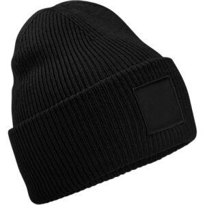 Beechfield Deep-Cuffed Tonal Patch Beanie