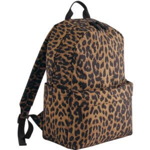 Bagbase Leopard Print Backpack