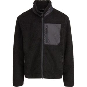 Build Your Brand Bonded Sherpa Jacket