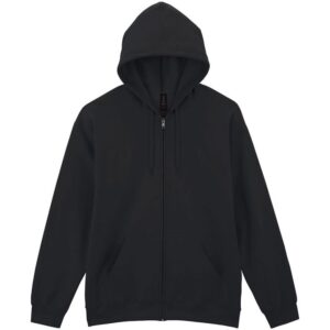 Gildan Softstyle Midweight Fleece Adult Full-Zip Hooded Sweatshirt