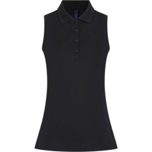 Henbury Women’s Sleeveless Coolplus Polo Shirt