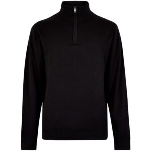 Kustom Kit Regular Fit Arundel 1/4-Zip Sweater
