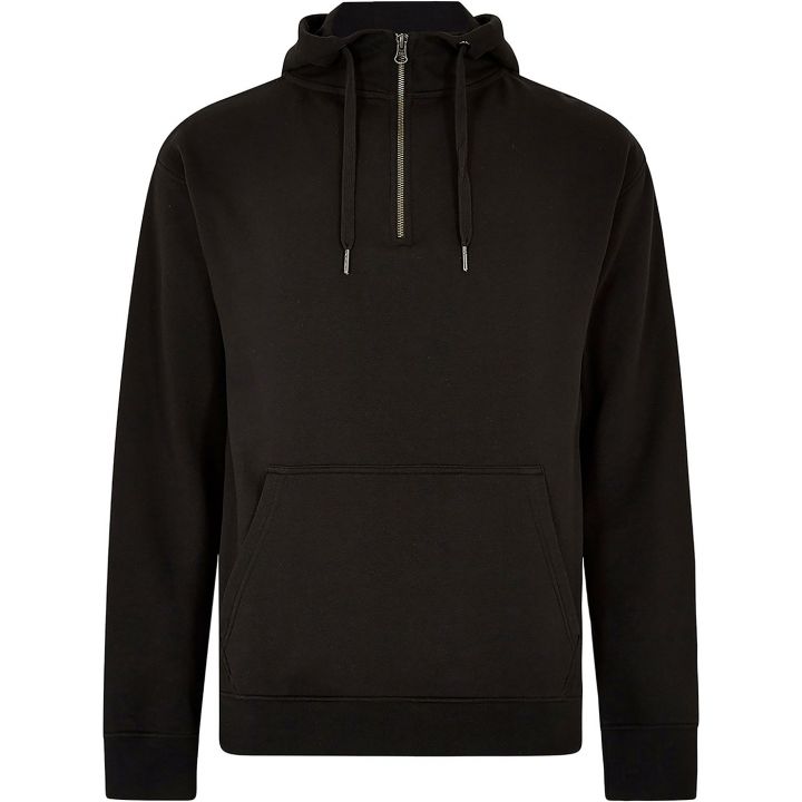 Kustom Kit Regular Fit 1/4 Zip Hoodie