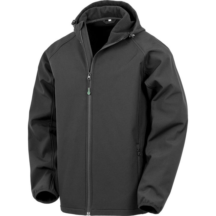 Result Recycled 3-Layer Printable Hooded Softshell