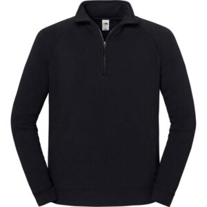 Fruit of the Loom Iconic Premium Zip-Neck Sweat
