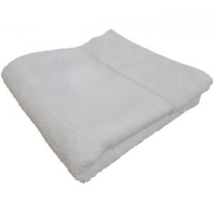 Towel City Organic Bath Towel With Printable Border