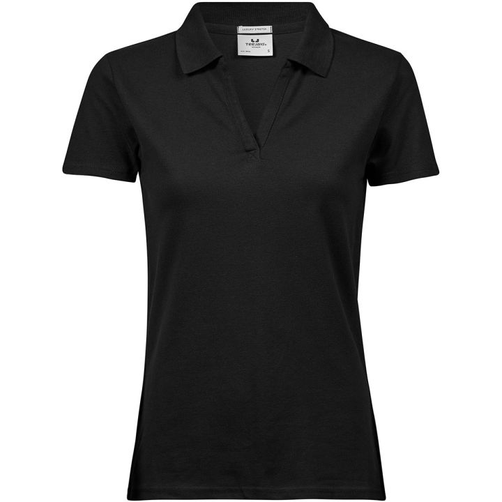 Tee Jays Women's Luxury Stretch V-Neck Polo