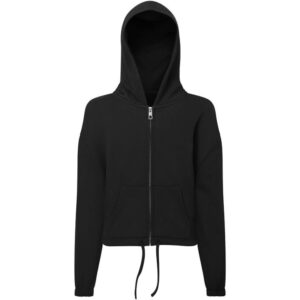 Tri Dri Kids Recycled Cropped Oversize Full-Zip Hoodie