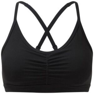 Tri Dri Women's Ruched Sports Bra (Medium Impact)