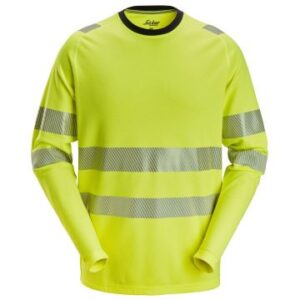 Snickers High-Vis Class 2/3 Long-Sleeve T-Shirt