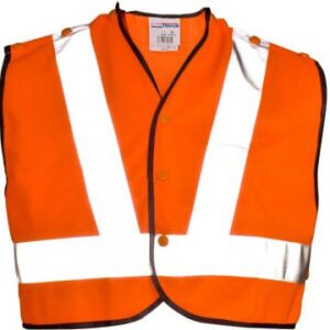 Supertouch Hi Vis Orange Mini Tracker Vest