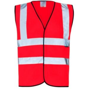 Supertouch Hi Vis Velcro Vest