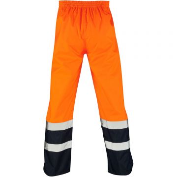 Supertouch Hi Vis Orange 2 Tone Overtrousers - Image 2