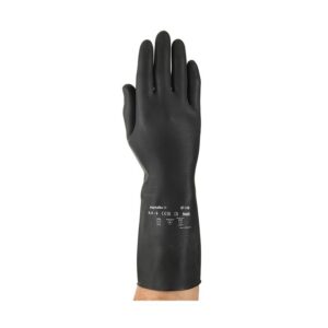Ansell 87-118 H/Weight Rubber Glove 320mm(3121A) Cut A