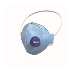 Drager 3951084 X-Plore 1720V FFP2 Fold Flat Valved (10 Box)