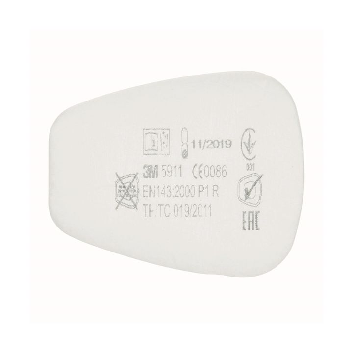 3M 5911 Filter Particulate P1R Per Pair
