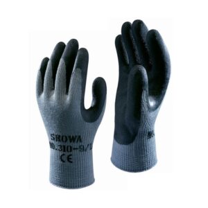 Showa Glove 310B Grip Latex Coated On Cotton Liner