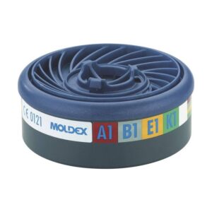 Moldex 9400 (Pack 10) Easylock Gas Filter Cartridge A1B1E1K1