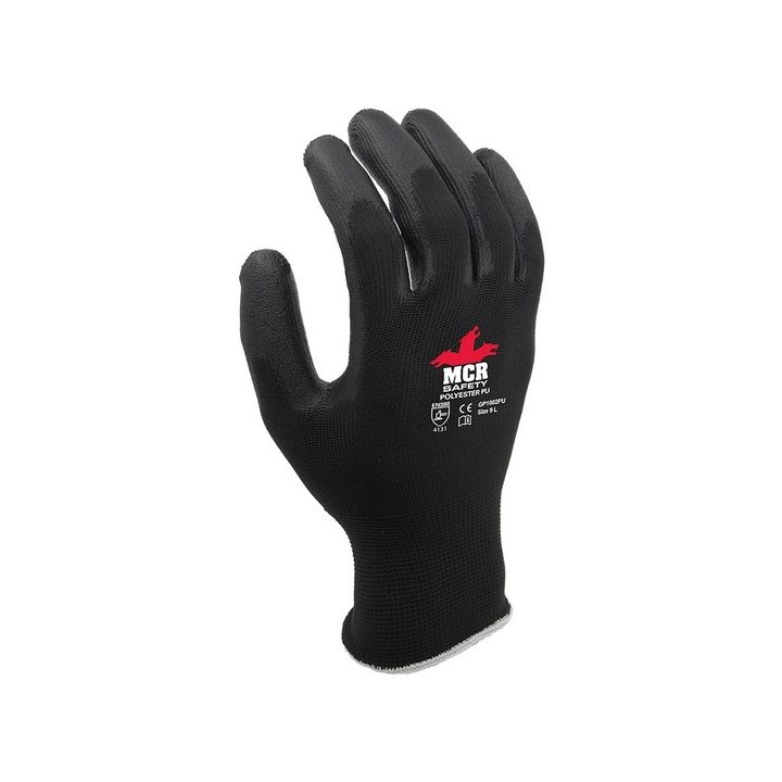 MCR Glove PU Palm Coated Knit Wrist