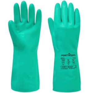 Portwest Nitrosafe Chemical Gauntlet (Pack of 12 Pairs)