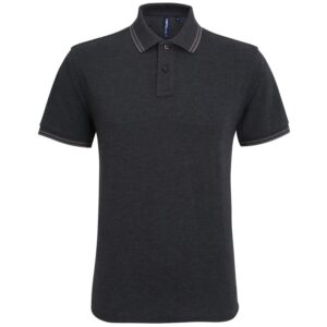 Asquith & Fox Men's Classic Fit - Tipped Polo