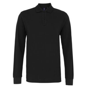 Asquith & Fox Men's Classic Fit Long Sleeved Polo