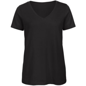 B&C Collection Women's Organic V-Neck Tee