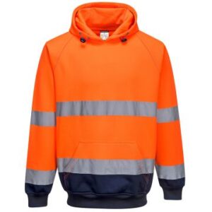 Portwest Hi-Vis Two-Tone Hooded Sweater