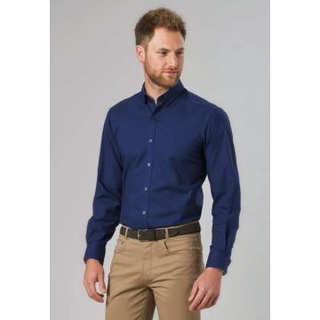 Brook Taverner Lawrence Stretch Oxford Shirt - Image 3