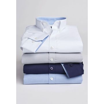 Brook Taverner Lawrence Stretch Oxford Shirt - Image 2