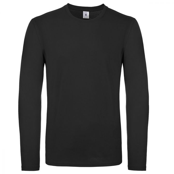 B&C Collection #E150 Long Sleeve Cotton T-Shirt