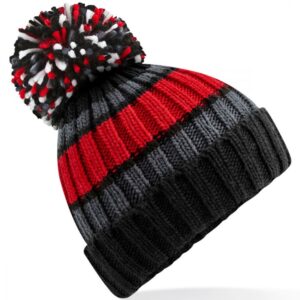 Beechfield Hygge Striped Beanie