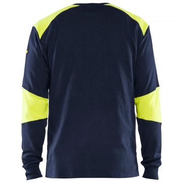 Blaklader Flame Retardant Long-Sleeve T-Shirt - Image 2