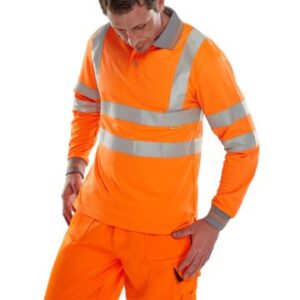 Beeswift Polo Shirt Long Sleeved