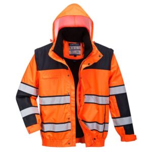 Portwest Hi Vis Classic Bomber Jacket