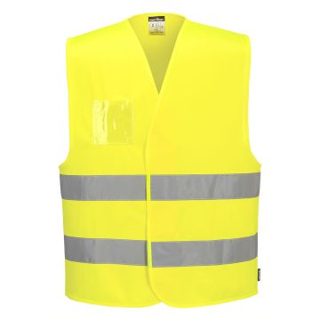 Portwest Hi-Vis Vest - Dual Id Holder