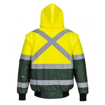 Portwest X Hi-Vis Bomber Jacket - Image 2