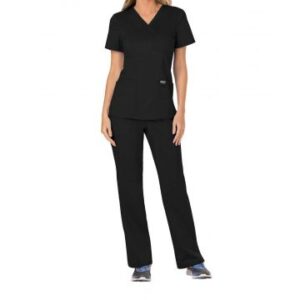 Cherokee Revolution Ladies Mock Wrap Top