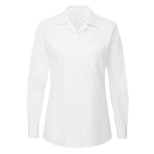 Disley Classic Women's Long Sleeve Revere Collar Blouse