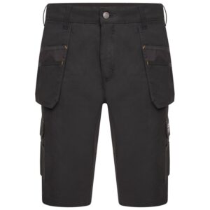 JCB Trade Black Hybrid Stretch Shorts