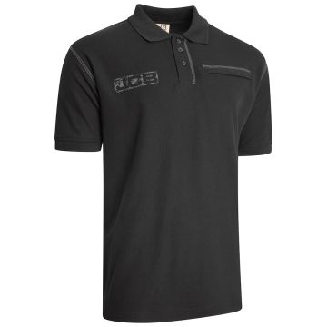 JCB Trade Black Work Polo Shirt - Image 4