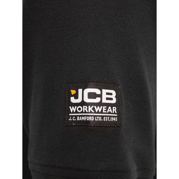 JCB Trade Black Work Polo Shirt - Image 6