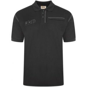 JCB Trade Black Work Polo Shirt