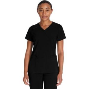 Dickies Ladies EDS Essentials Mock Wrap Top