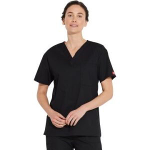 Dickies EDS Signature Unisex Tuckable V-Neck Top