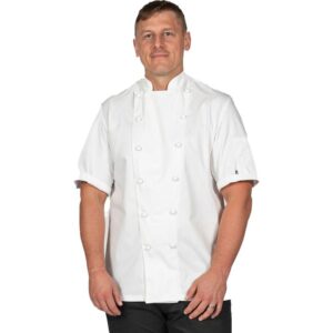 Dennys Le Grand Chef Short Sleeve Premium Chef's Jacket